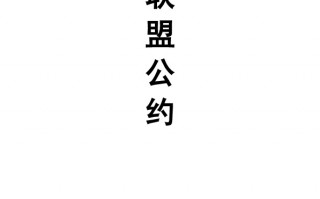 家居联盟运营公约，家居联盟运营公约怎么写