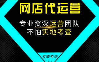 长沙网店代运营，长沙网店代运营公司按效果付费